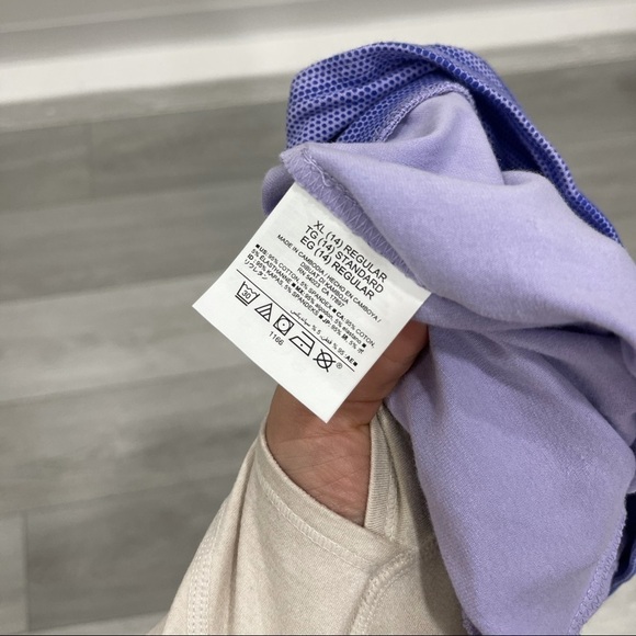 Old Navy Active Girls Fitted Legging Lavender XL - Picture 5 of 9